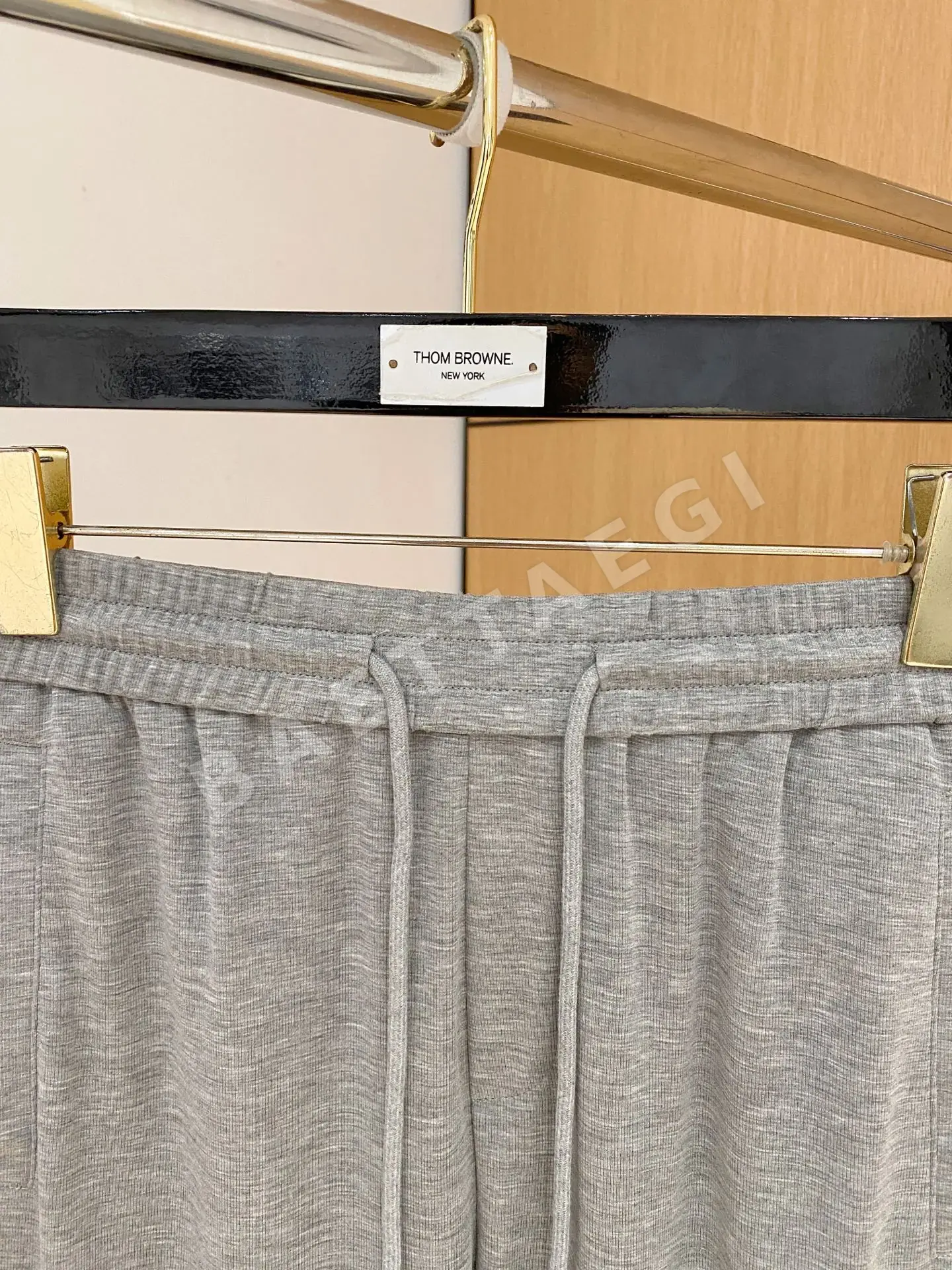 브루넬로쿠치넬리 에어리 라이스 그레인 체크 남성 바지 상세 이미지 3
