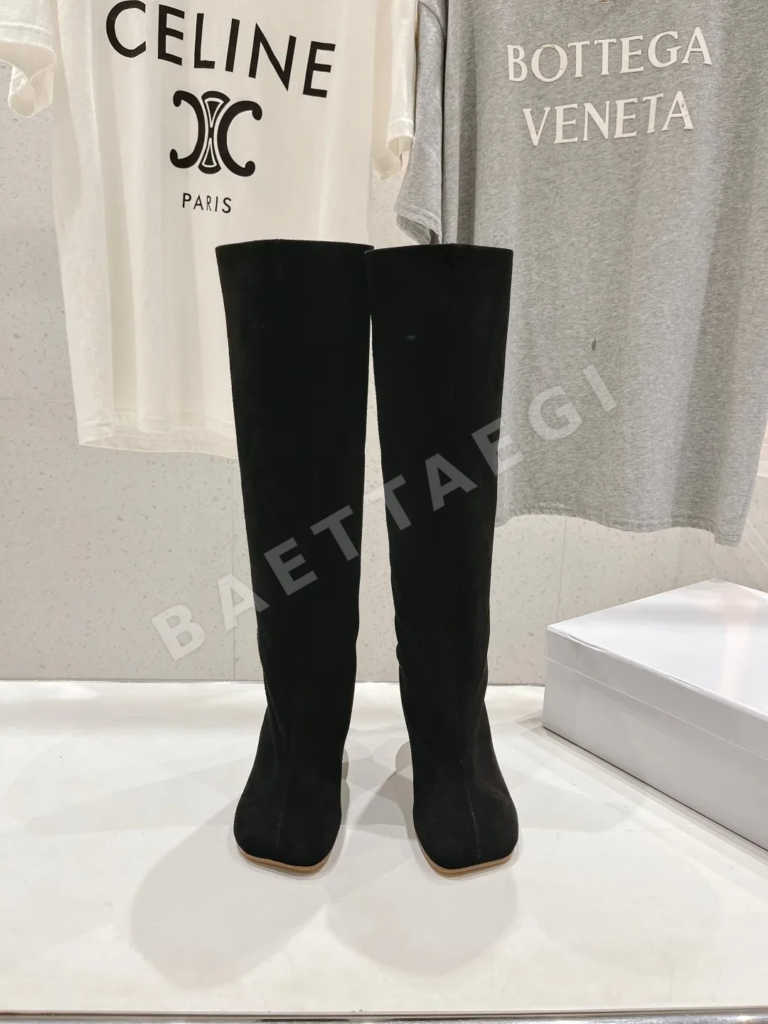 마르지엘라 니하이 수입 가죽 부츠 9228