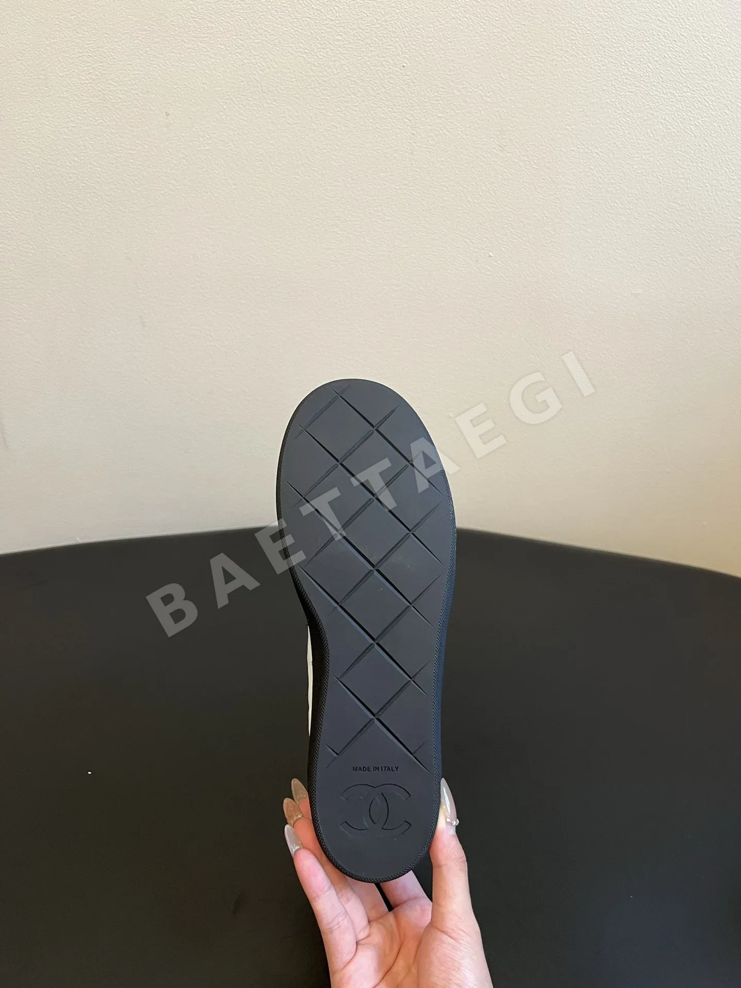 샤넬 컬러 블록 실크 앵클부츠 상세 이미지 4
