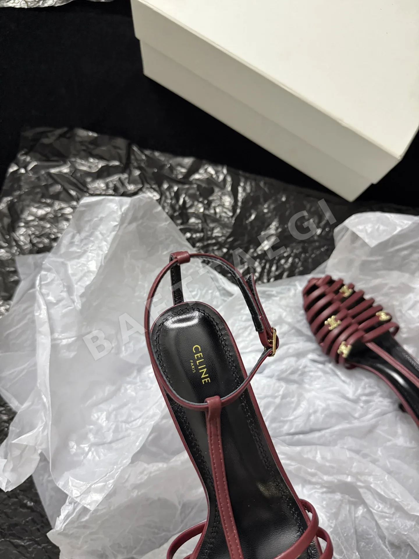 셀린느 케이지 스타일 스틸레토 샌들 상세 이미지 7
