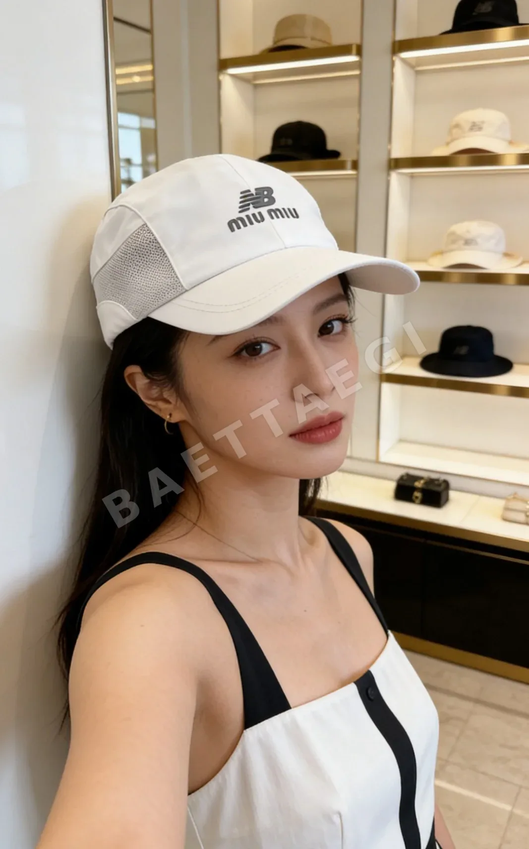 미우미우 아웃도어 속건성 캡 상세 이미지 3