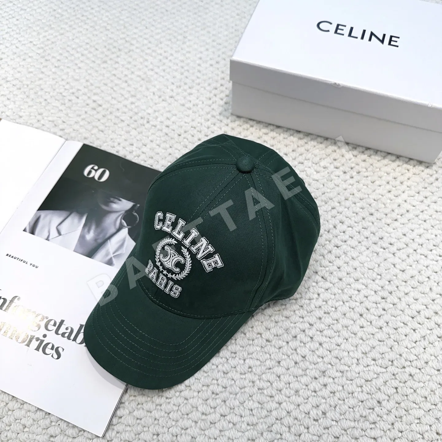 셀린느 C 로고 야구모자 상세 이미지 6