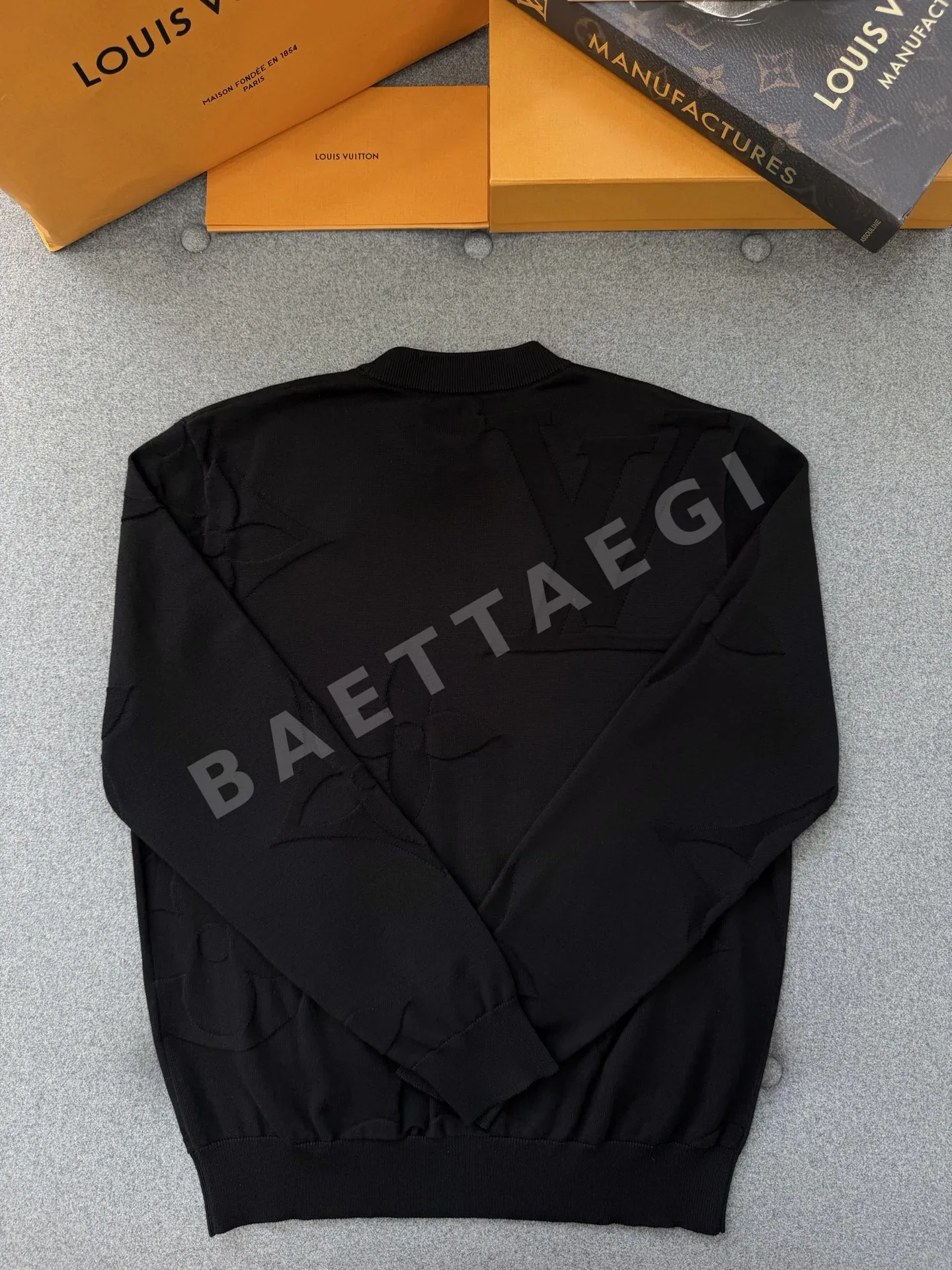 루이비통 모노그램 코튼 크루넥 니트 상세 이미지 9