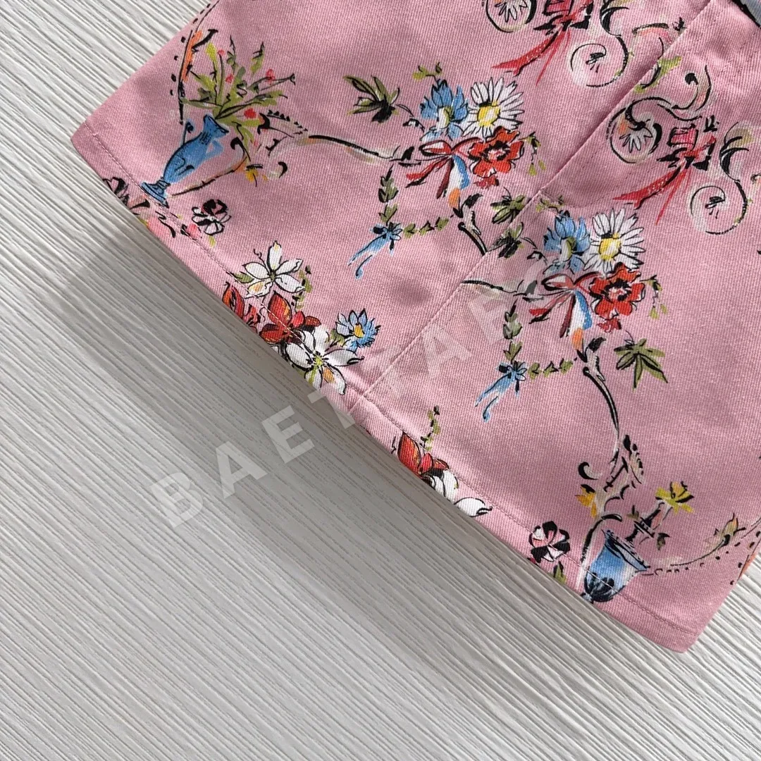 디올 시스루 프린트 여성 스커트 상세 이미지 7