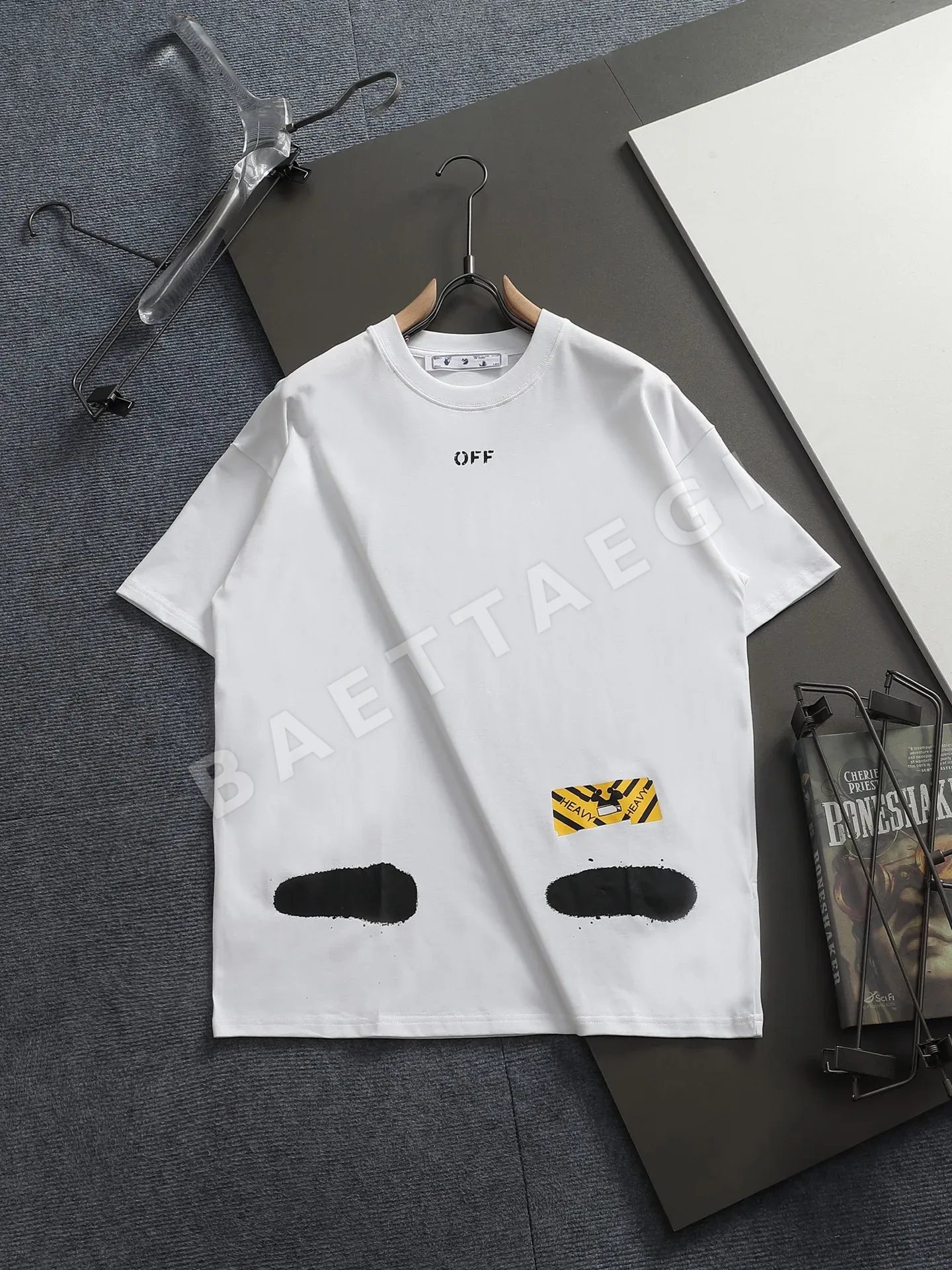오프화이트 남성 반팔 티셔츠 87468