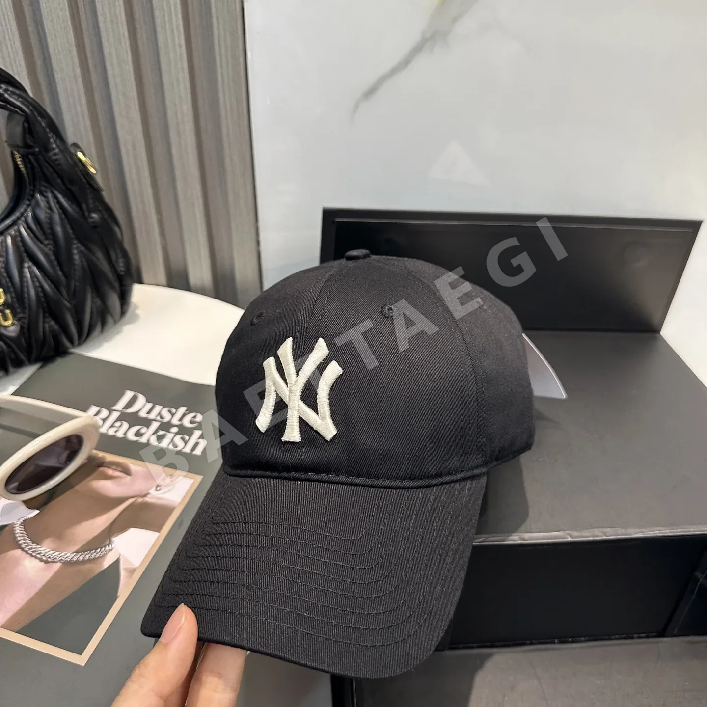 MLB 3D LA 자수 프리사이즈 야구모자 상세 이미지 8