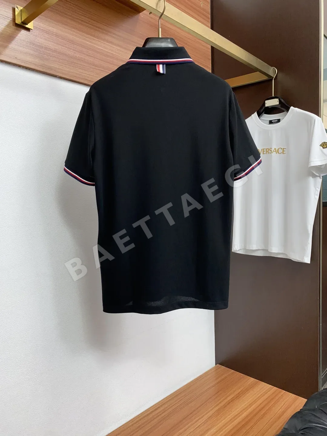 톰브라운 남성 라펠 비즈니스 반팔 폴로셔츠 상세 이미지 10