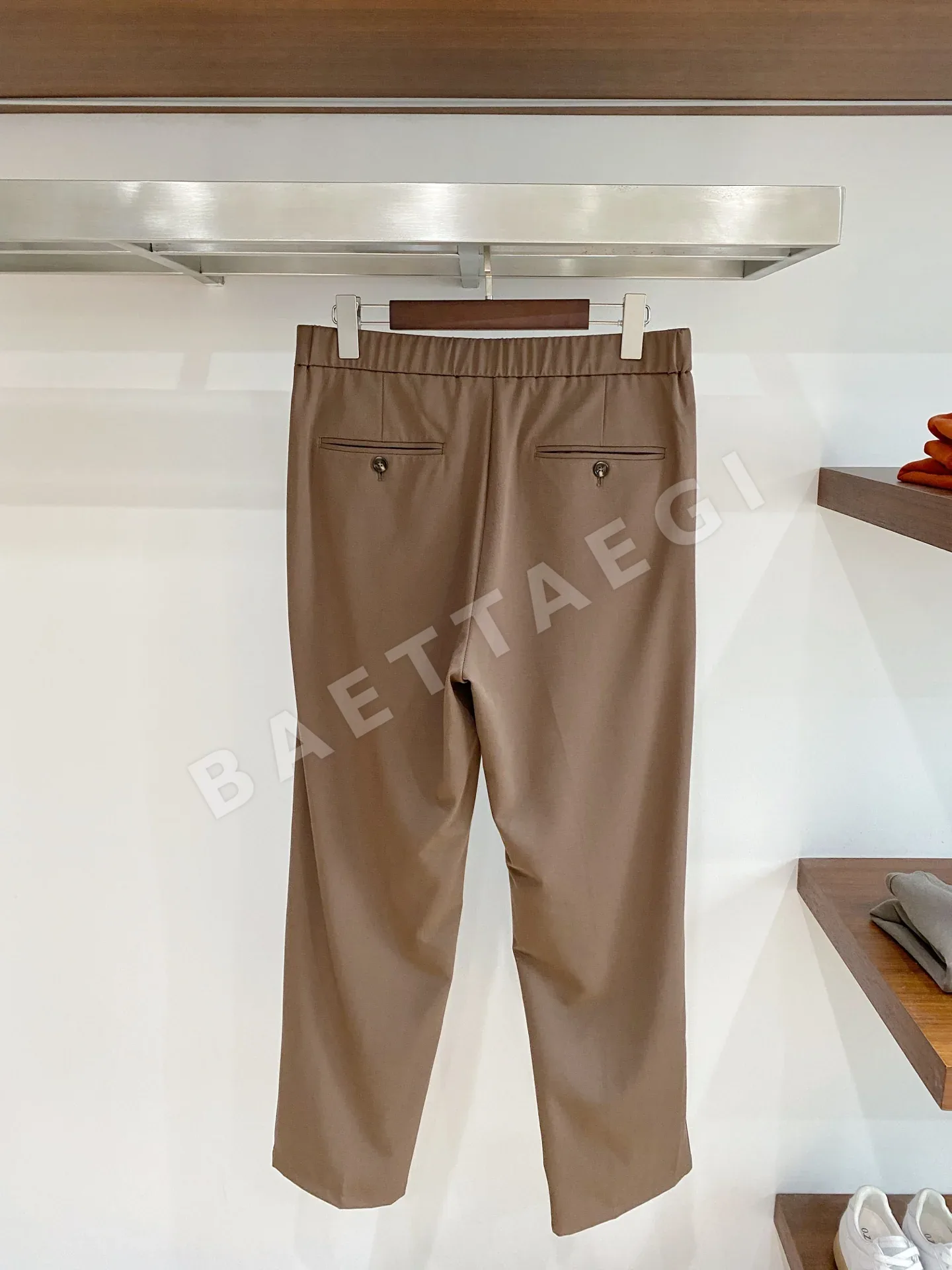 브리오니 텐셀 혼방 코튼 울 남성 바지 상세 이미지 10