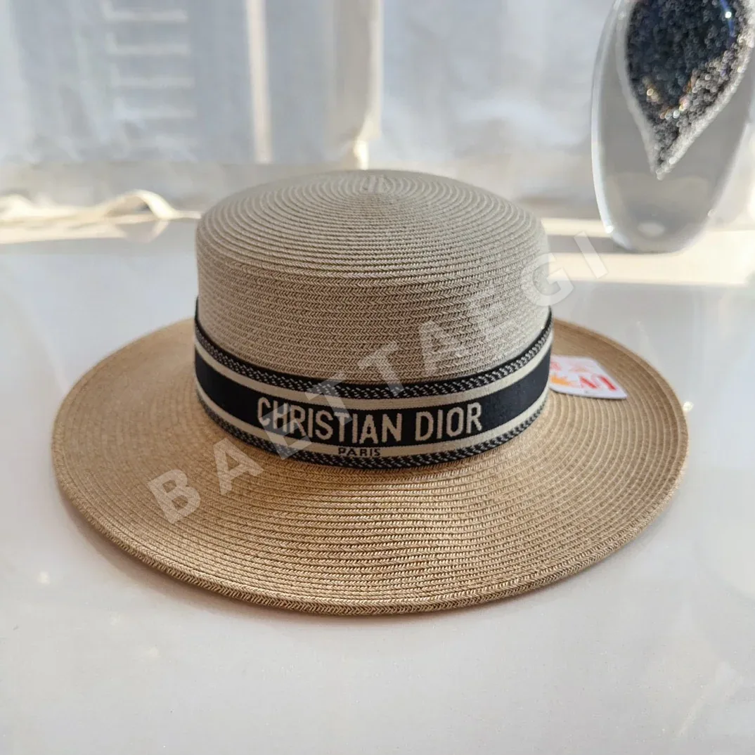 디올 컬러 블록 플랫탑 캡 78592