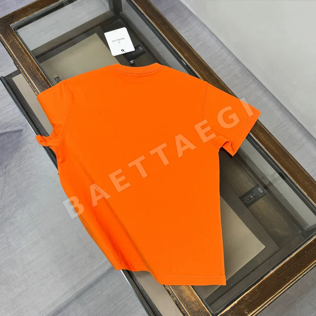 몽클레르 남성 코튼 반팔 티셔츠 상세 이미지 9