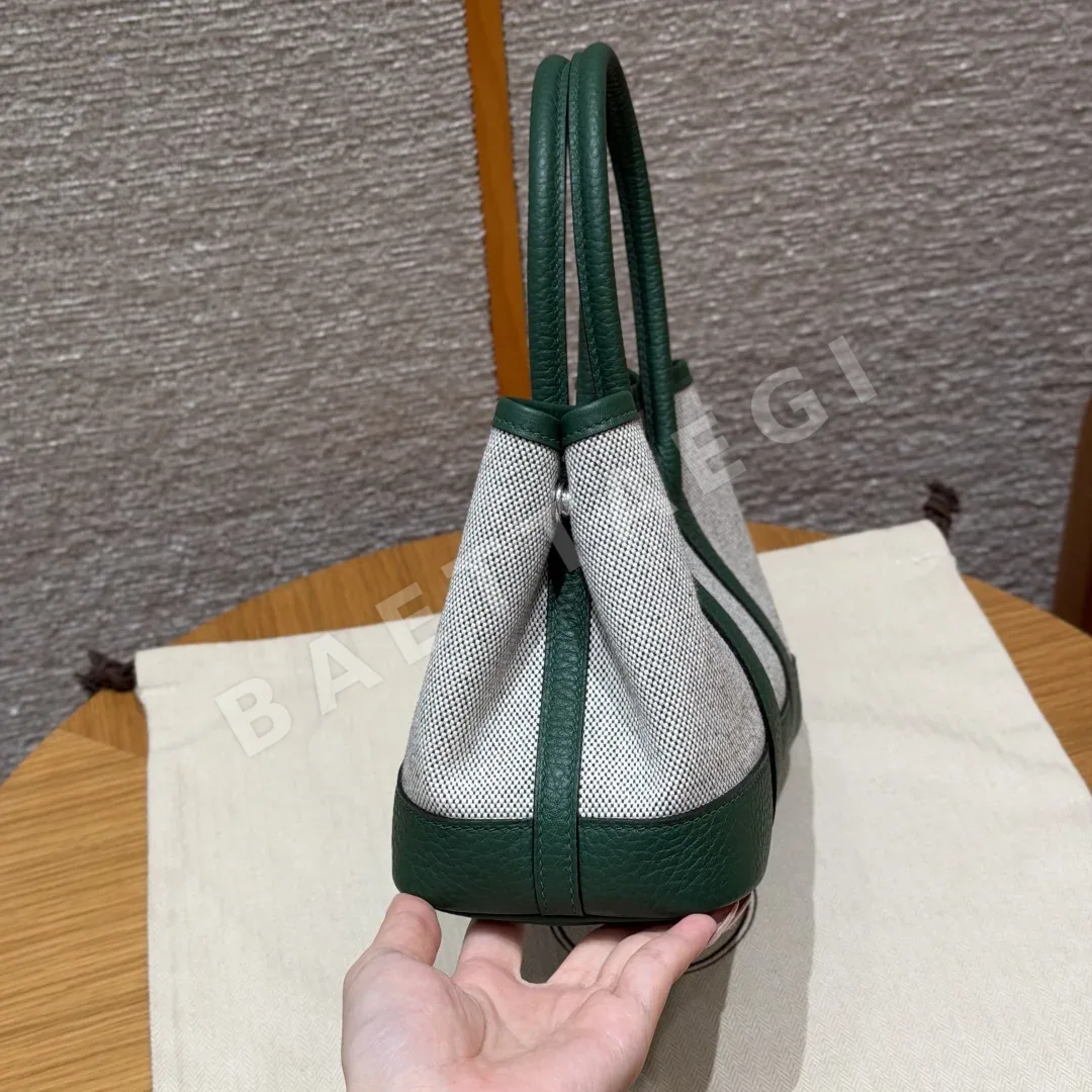 에르메스 가든파티 미니 캔버스 가방 상세 이미지 2