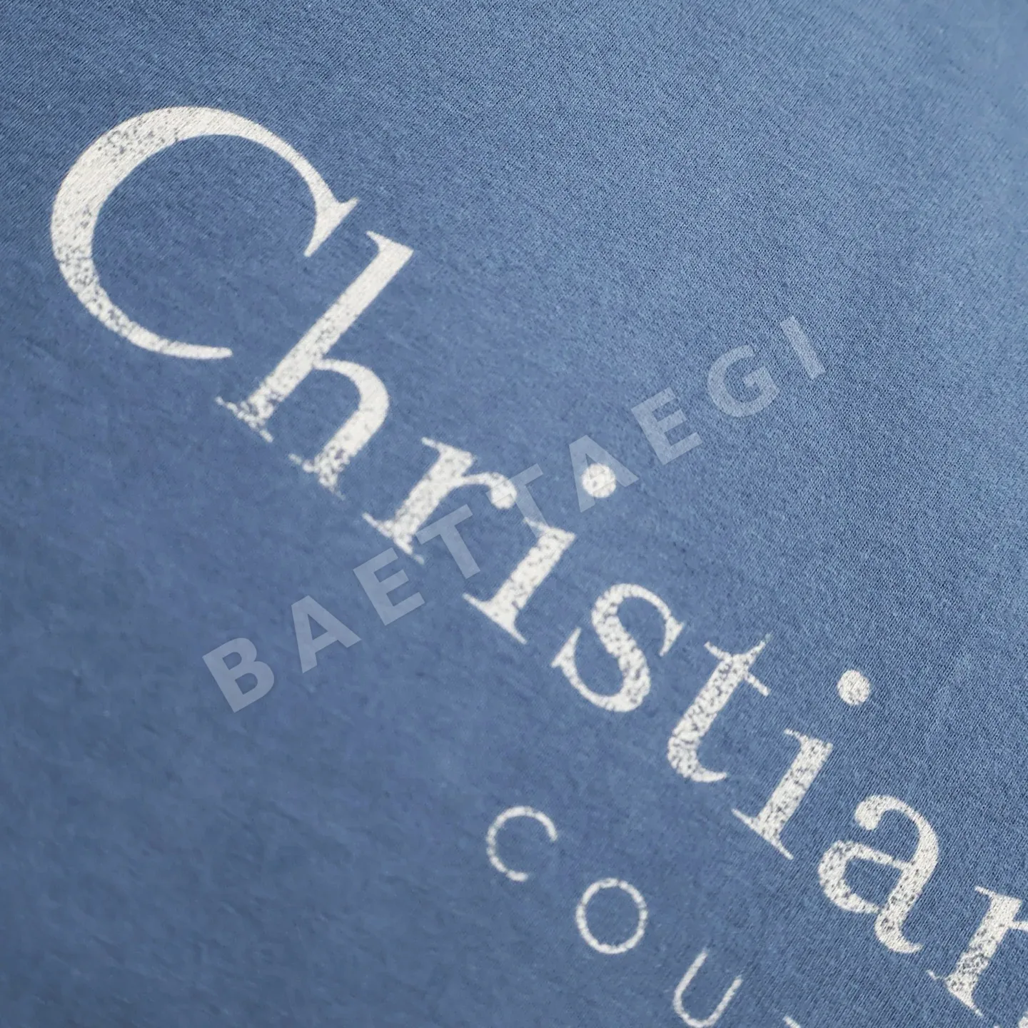 디올 데미지 가공 프린트 남성 반팔 티셔츠 상세 이미지 4