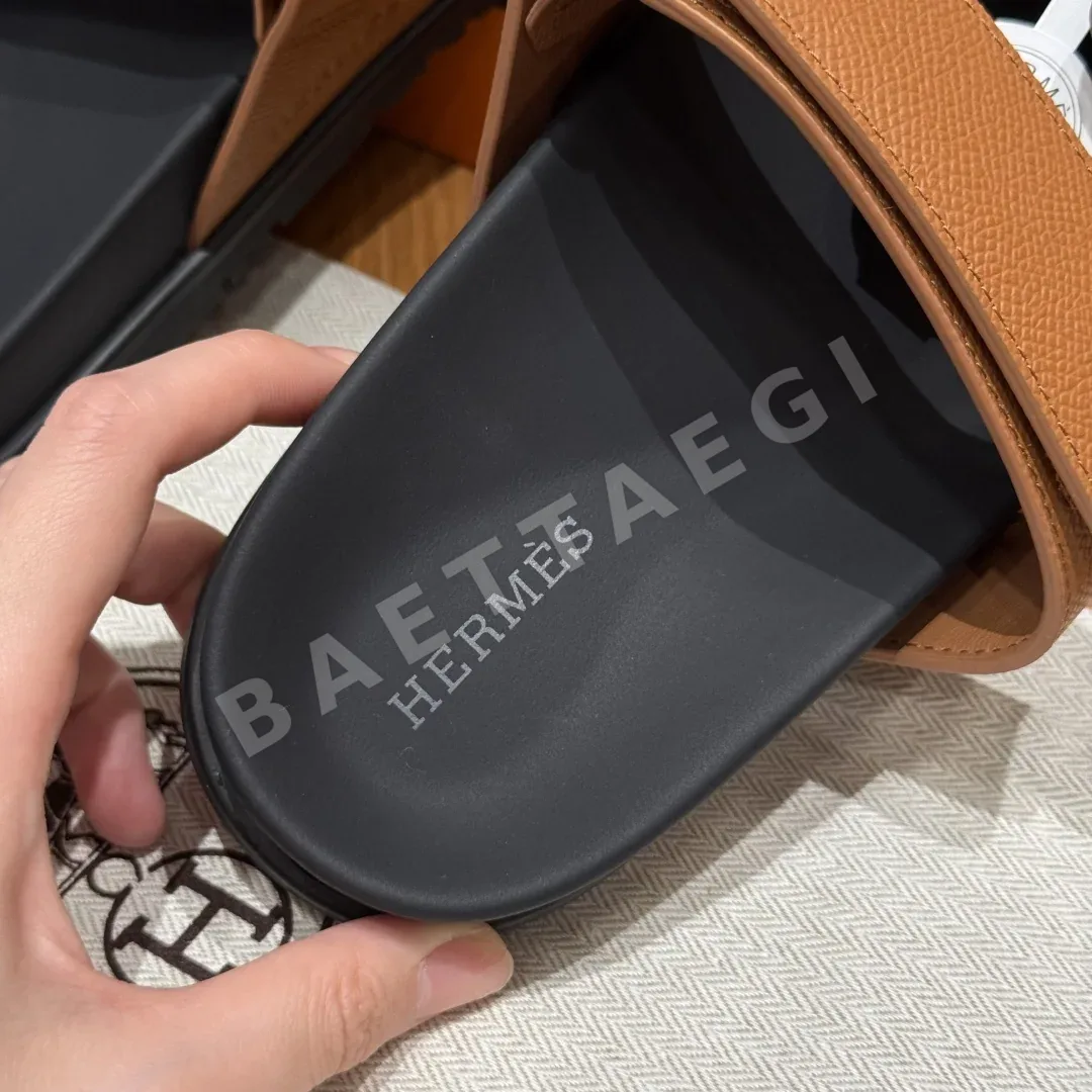 에르메스 시프레 Calfskin 야자수 프린트 상세 이미지 8