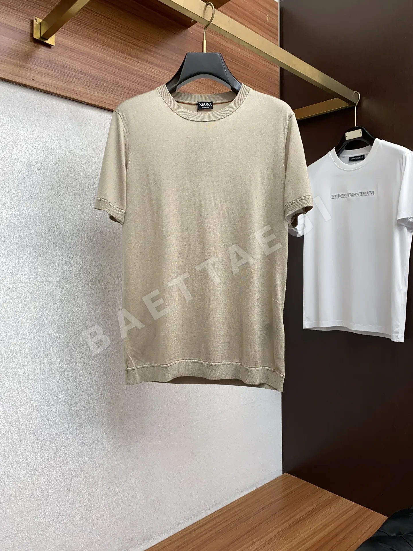 제냐 남성 크루넥 반팔 티셔츠 49673