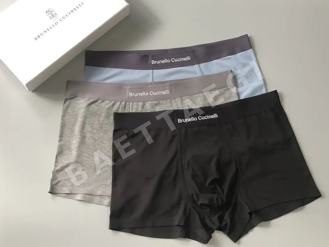 브루넬로쿠치넬리 모달 소재 남성 속옷 3종 세트 상세 이미지 3