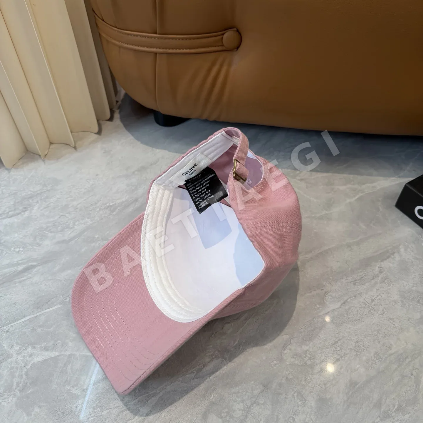 셀린느 미니멀 베이스볼 캡 상세 이미지 4