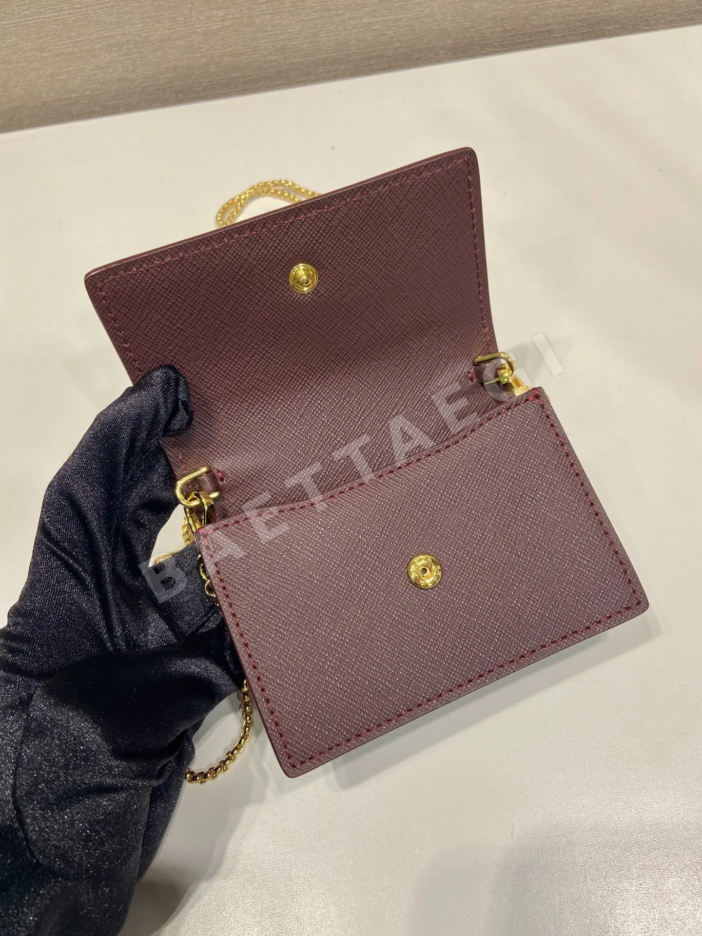 프라다 사피아노 체인 카드홀더 가방 1MR034 상세 이미지 7