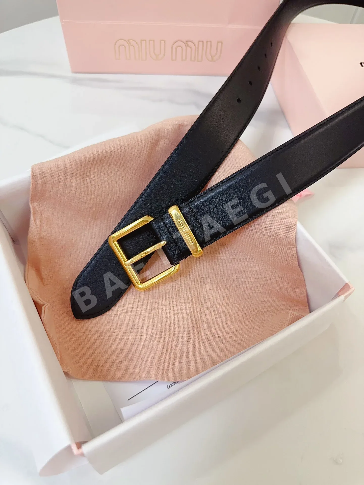 미우미우 벨트 57828 Miu Miu Belt 상세 이미지 3