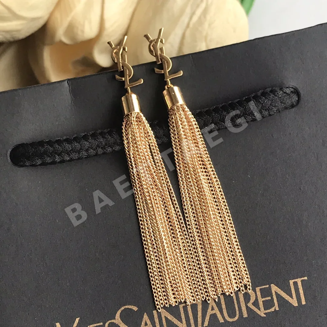 생로랑 YSL 로고 귀걸이 상세 이미지 5