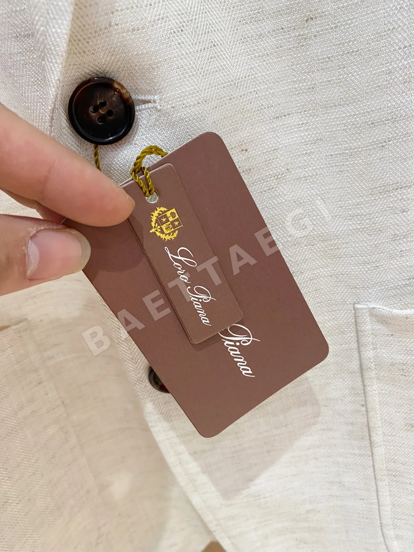 로로피아나 남성 린넨 자켓 상세 이미지 7