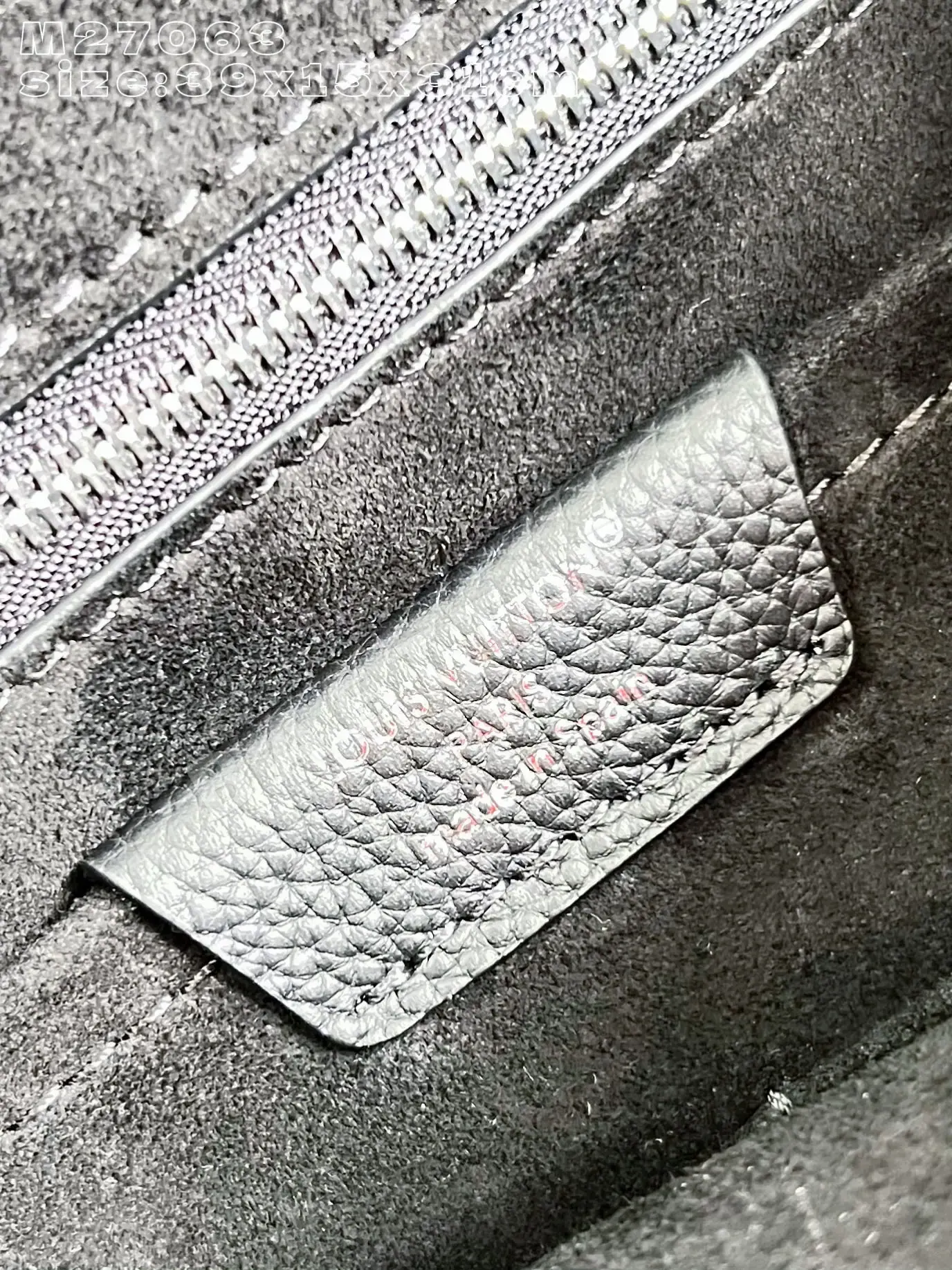 루이비통 M27063 블랙 백팩 상세 이미지 13