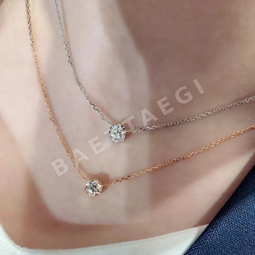 쇼메 비 마이 러브 18K 로즈골드 다이아몬드 목걸이 상세 이미지 2