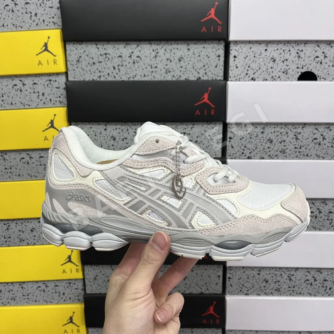 아식스 [GX] 젤 NYC 1203A739-100 200525 Asics Gel-NYC Cream Grey 상세 이미지 5