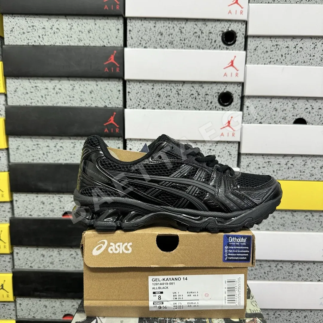 아식스 [LZ] 젤 카야노 14 1201A019-001 200594 Asics Gel-Kayano 14 Black Graphite Grey