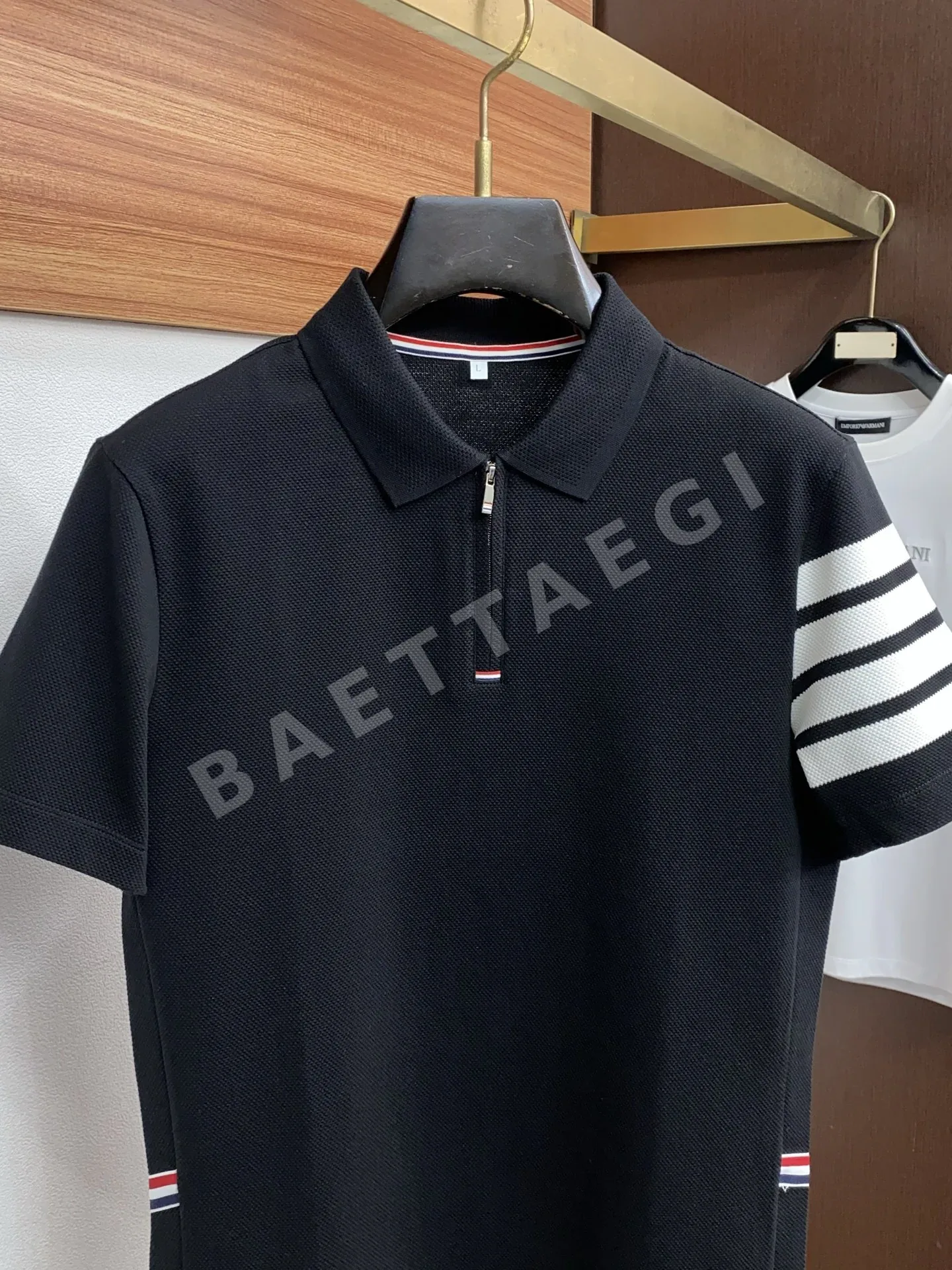 톰브라운 남성 반팔 폴로셔츠 상세 이미지 2