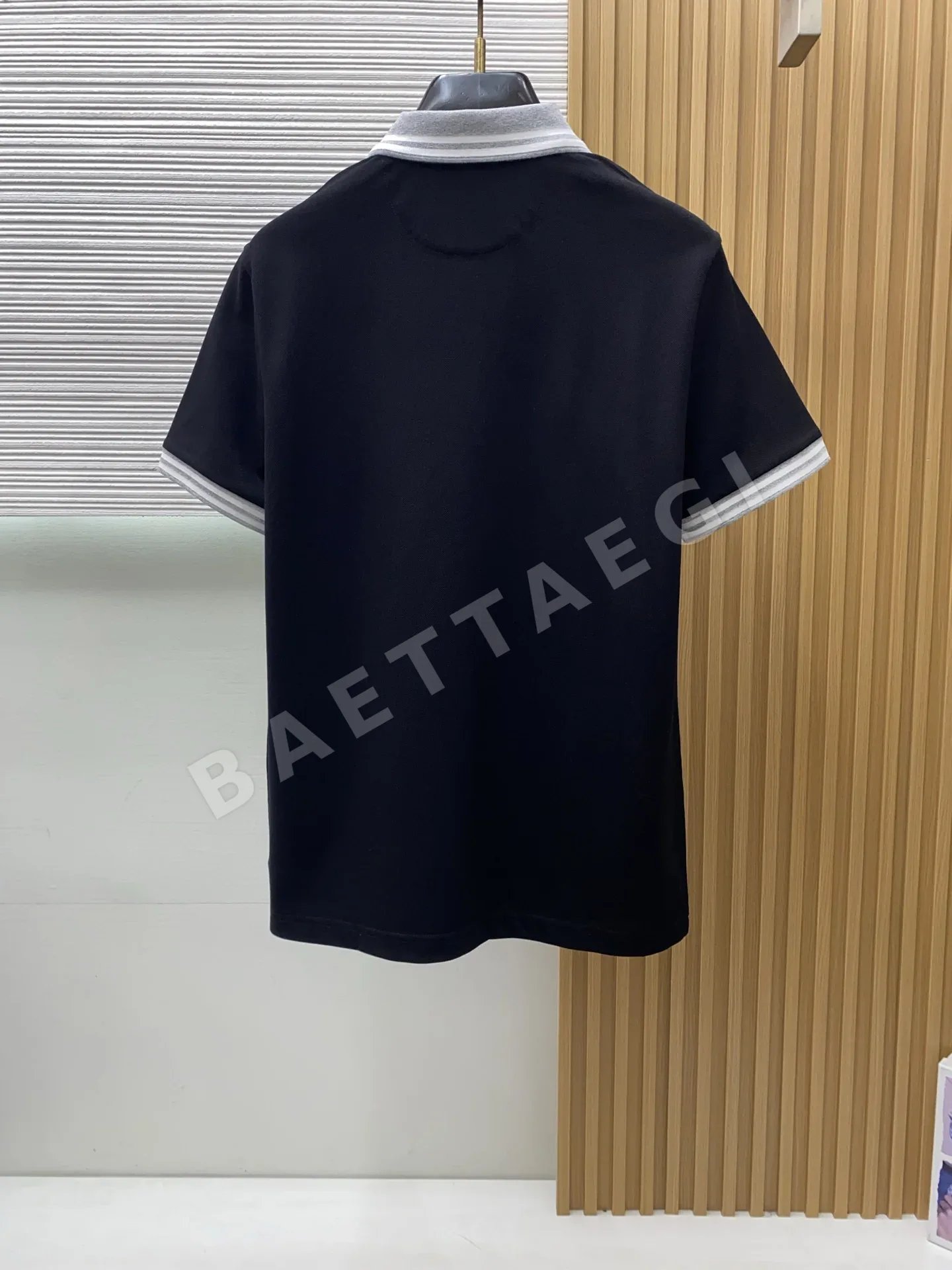 브루넬로쿠치넬리 남성 코튼 메시 반팔 폴로셔츠 상세 이미지 9