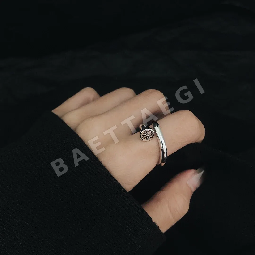 크롬하츠 하트 오브 크롬 네일 반지 62856