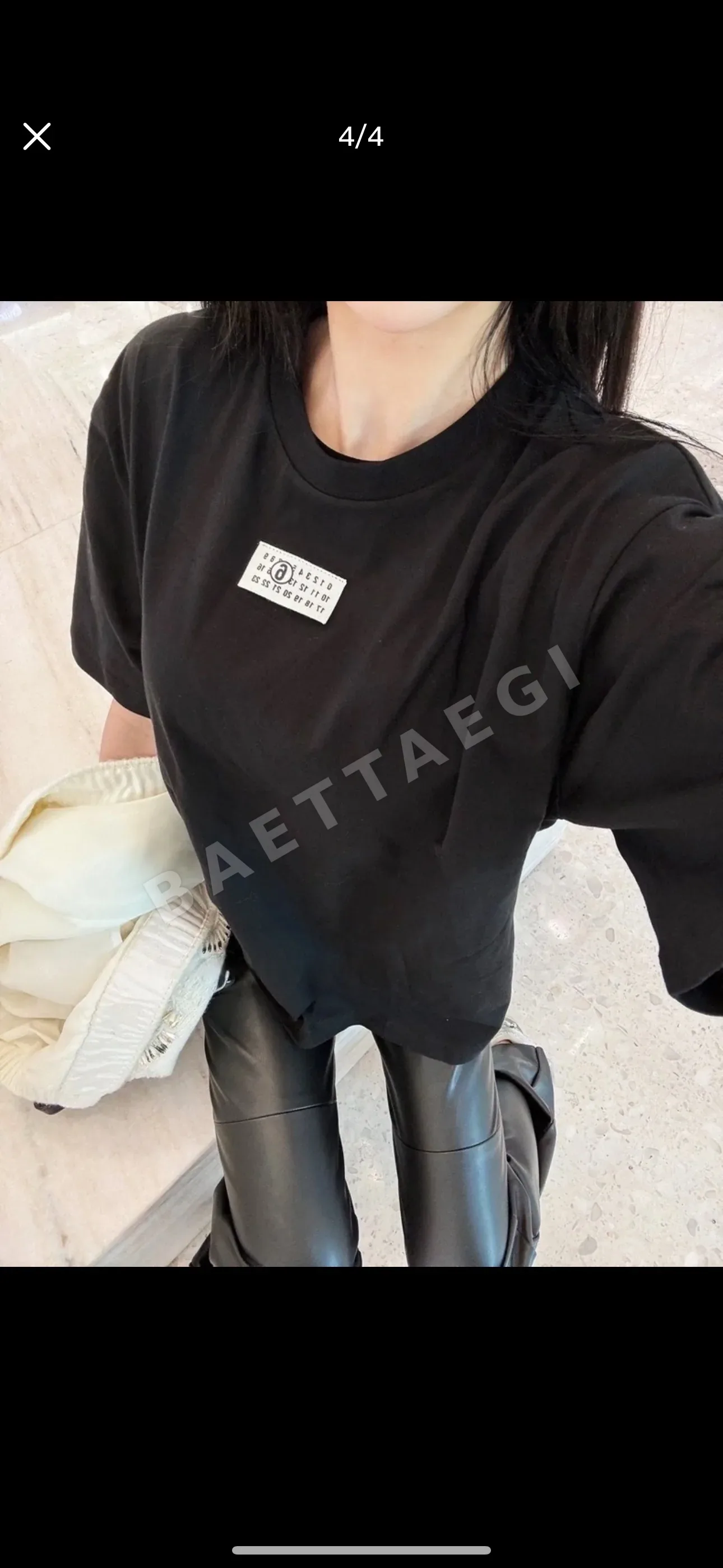 마르지엘라 남성 이중사 반팔 티셔츠 상세 이미지 17