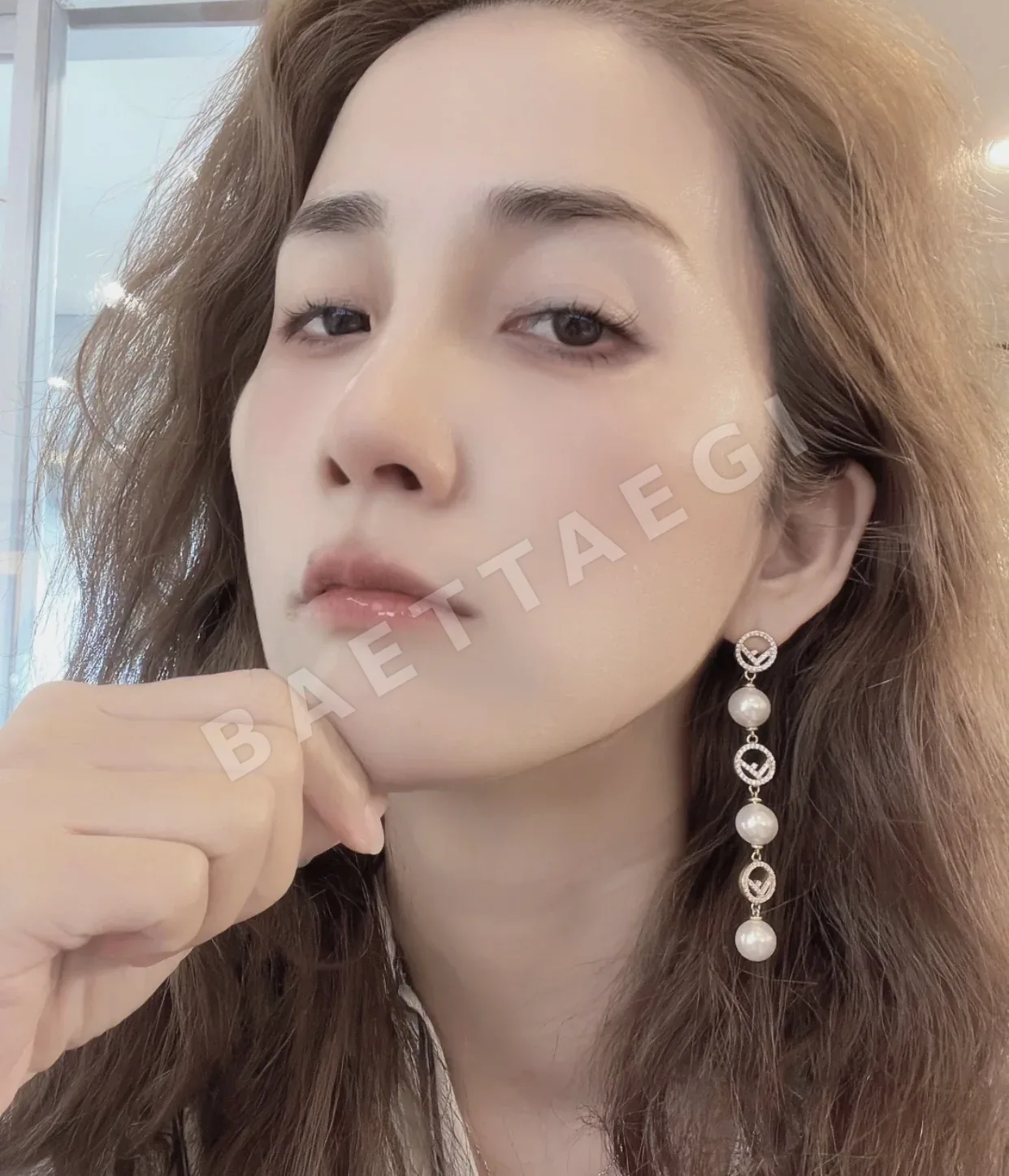 펜디 진주 귀걸이 상세 이미지 2