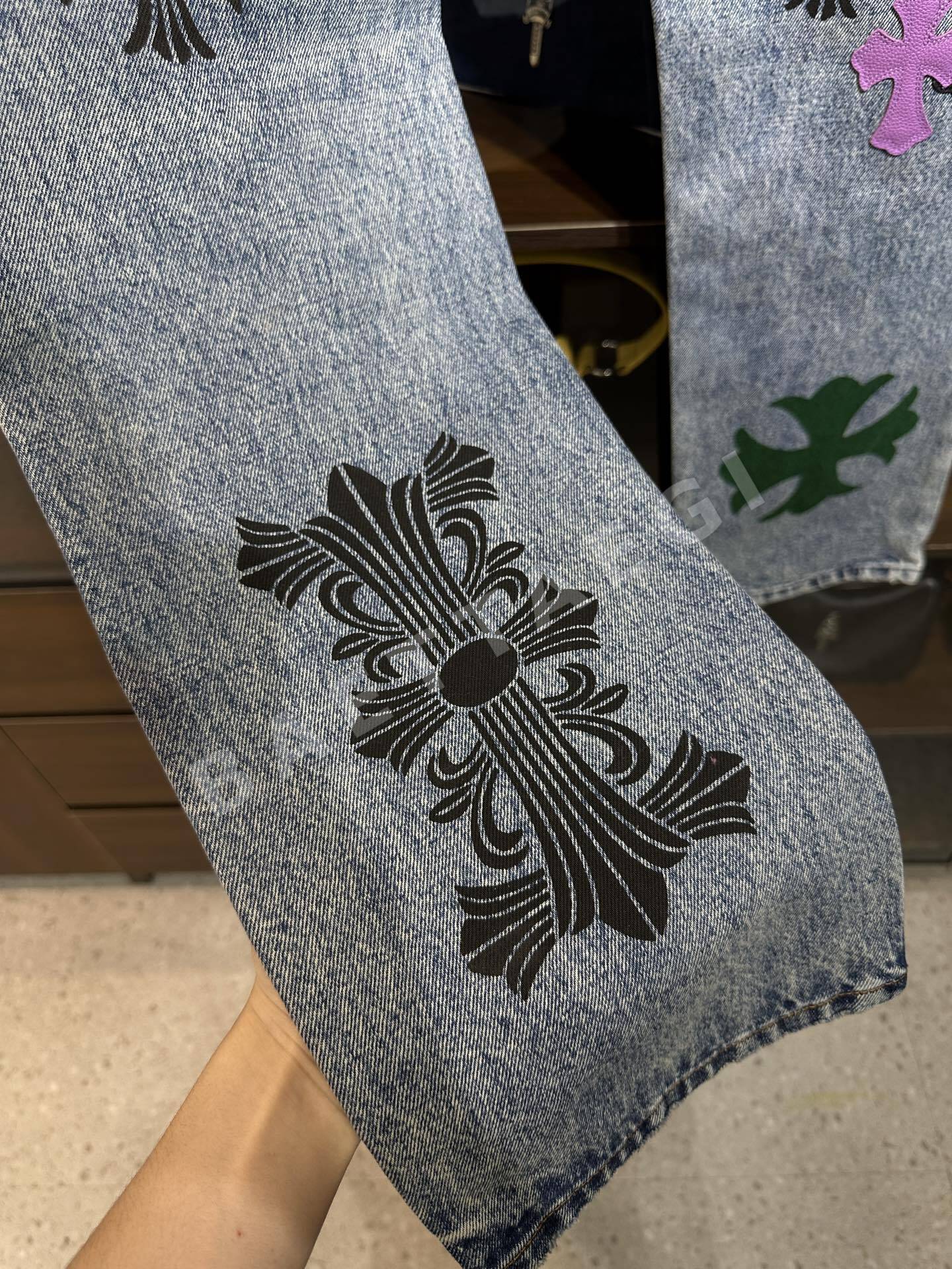 크롬하츠 남성 바지 164055 Chrome Hearts Pants 상세 이미지 9