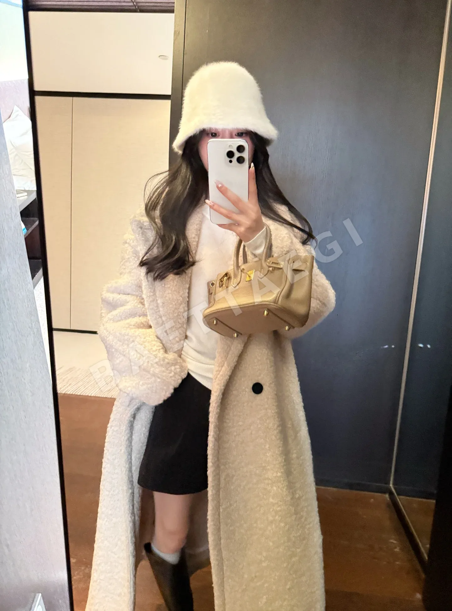 막스마라 티아드 알파카 울 여성 자켓 154089