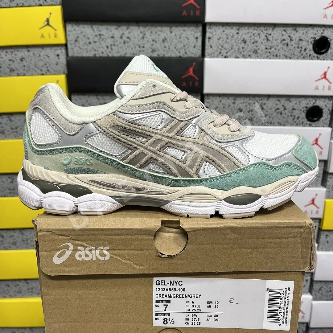 아식스 [RT] 젤 NYC 1203A859-100 200370 Asics Gel-NYC Beige Green