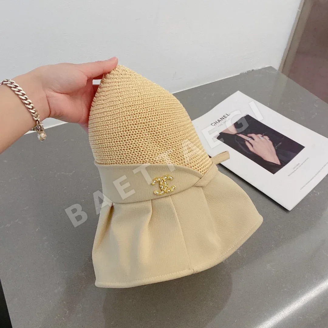 샤넬 접이식 밀짚모자 상세 이미지 9