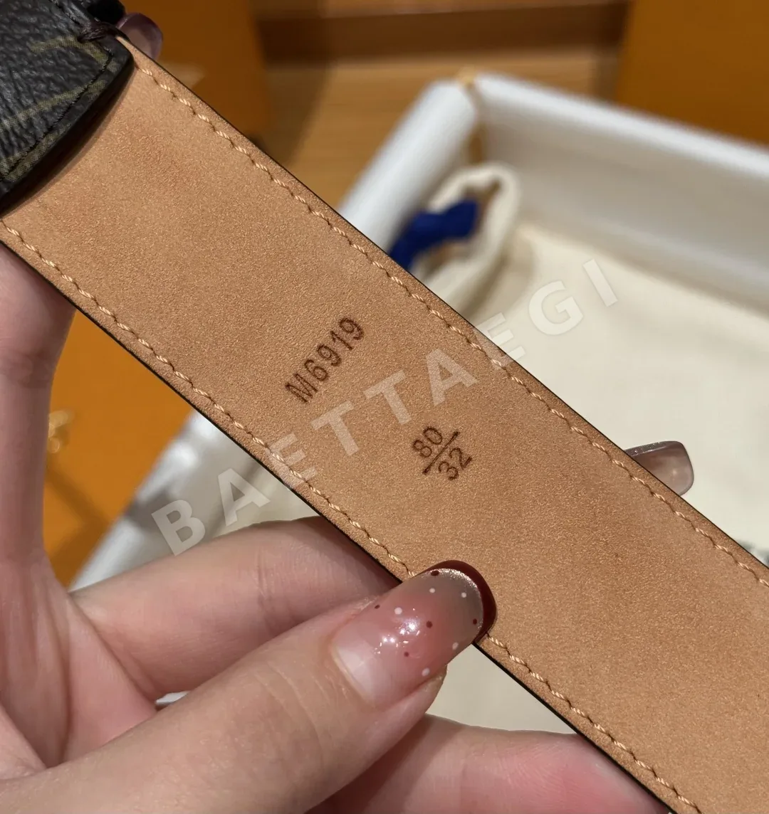 루이비통 폰누프 모노그램 양면 벨트 상세 이미지 7