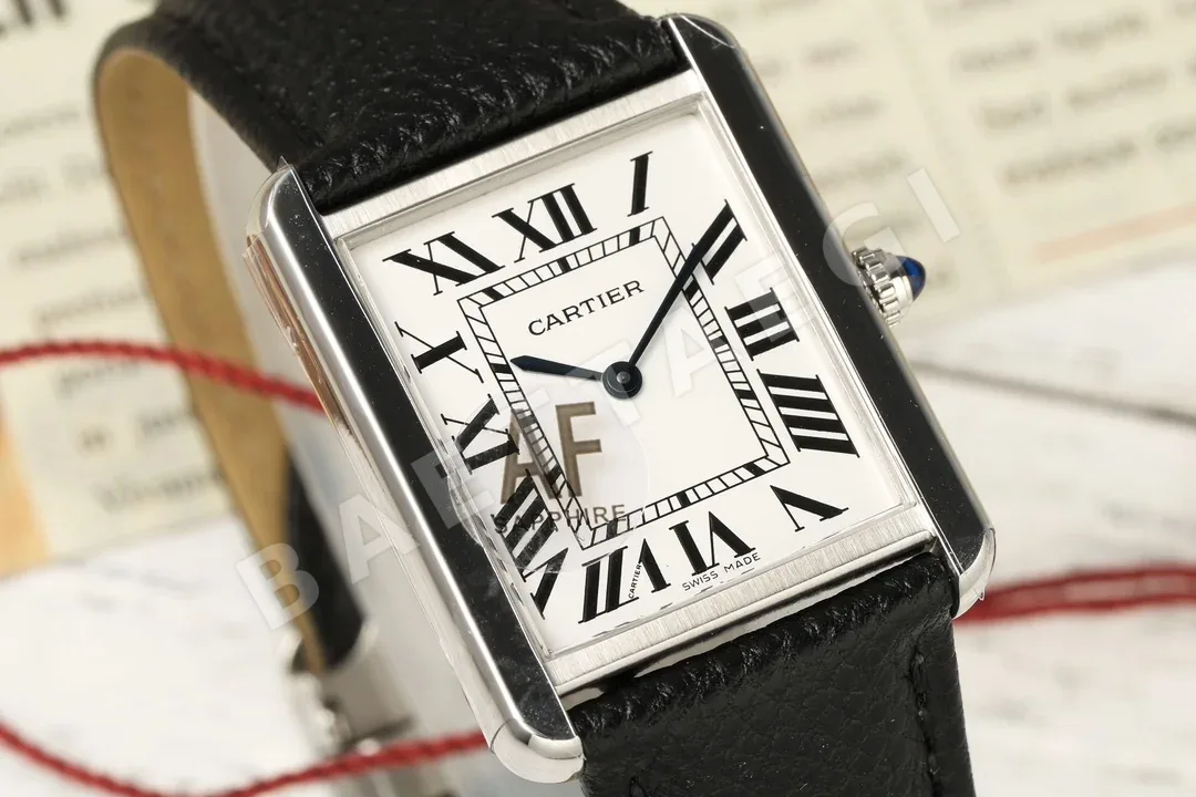 까르띠에 시계 블루 미디움 레플리카 42863 Cartier 상세 이미지 2