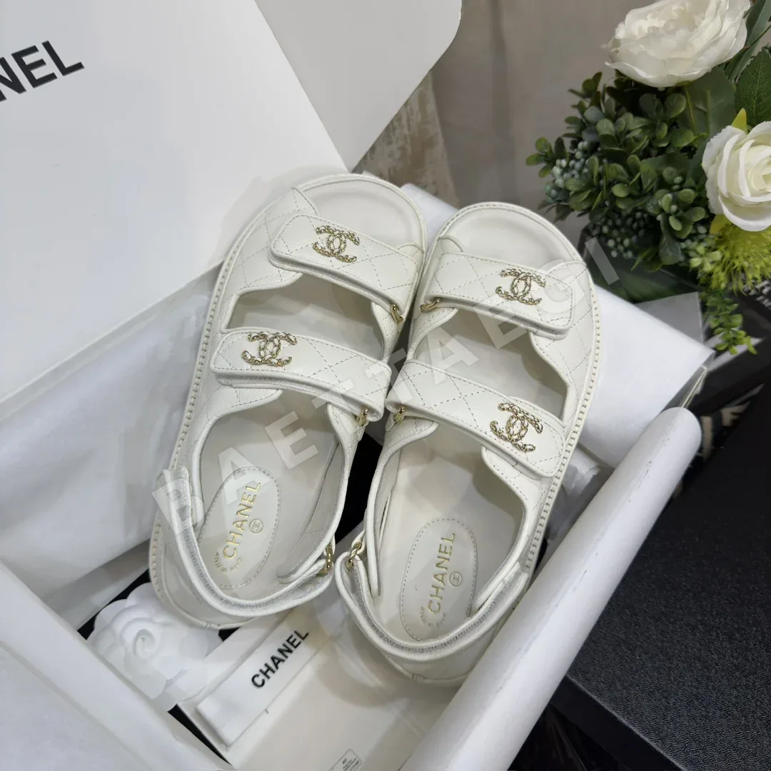 샤넬 더블 C 벨크로 샌달 신발 상세 이미지 2