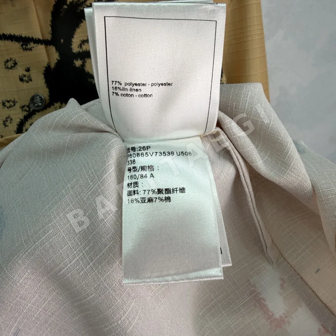 샤넬 레트로 프린트 여름 자켓 상세 이미지 9