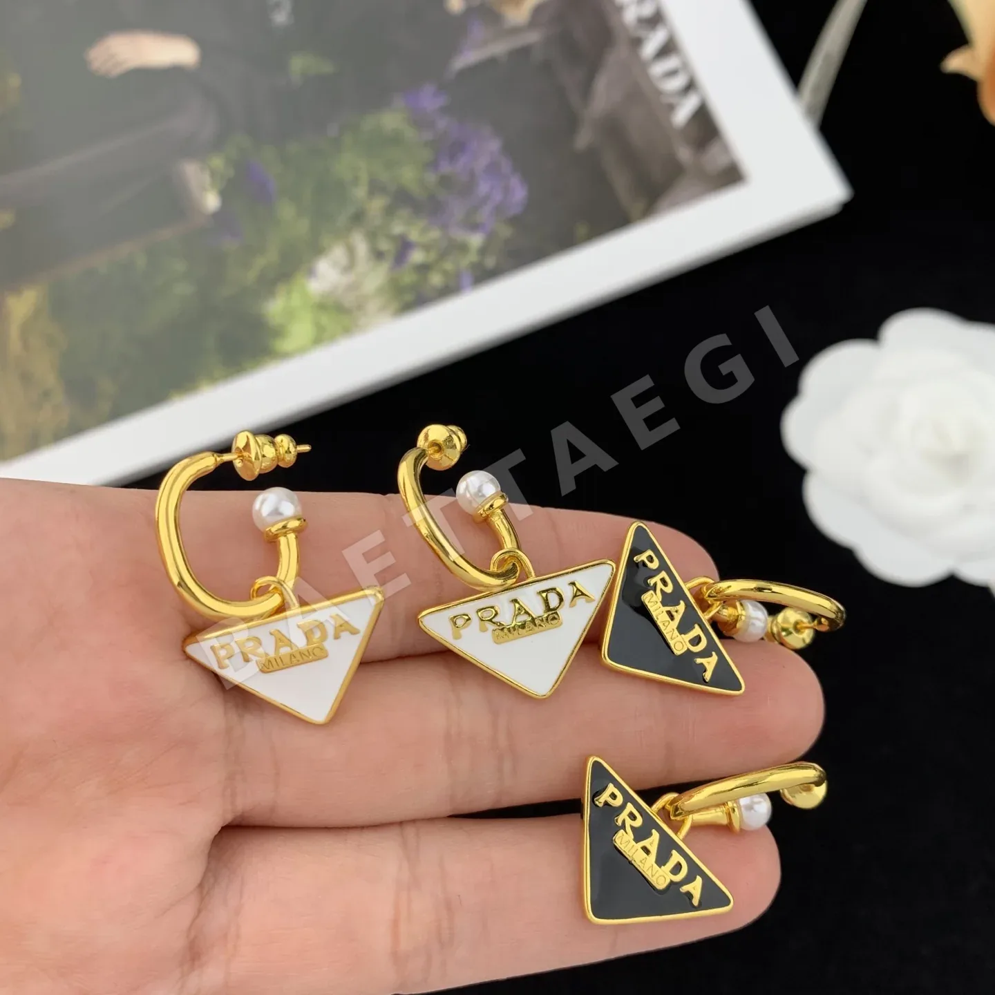 프라다 귀걸이 71454 Prada Earrings 상세 이미지 7