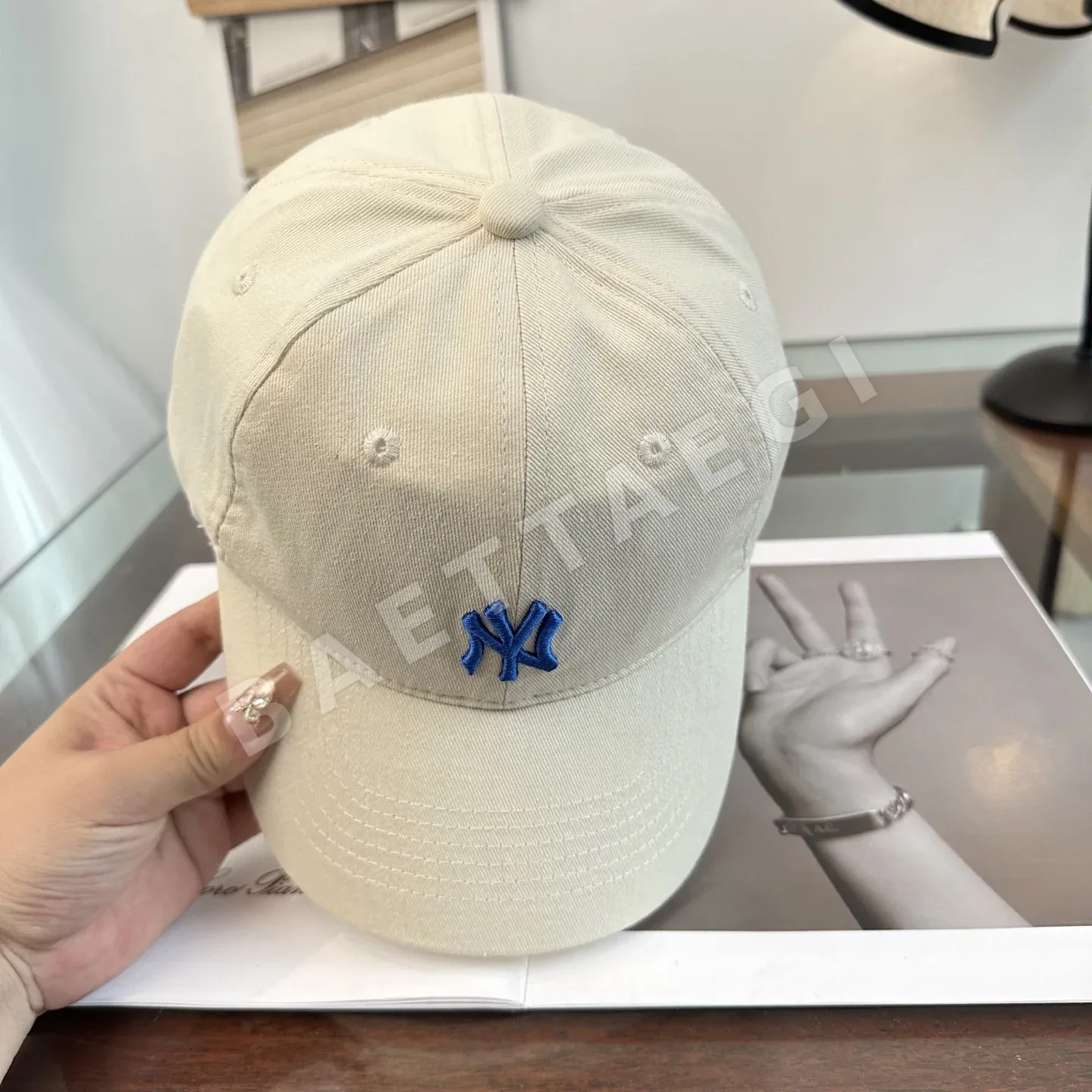 MLB 3D LA 자수 남녀공용 야구모자 상세 이미지 5