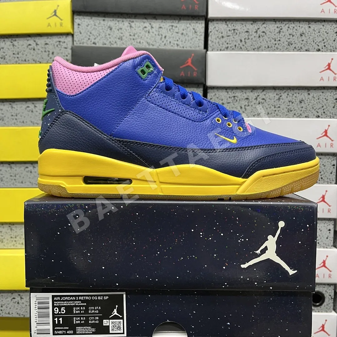 나이키 [GX] IV4871-400 201927 Nike SoleFly Miami Jordan 3 Retro Brazil