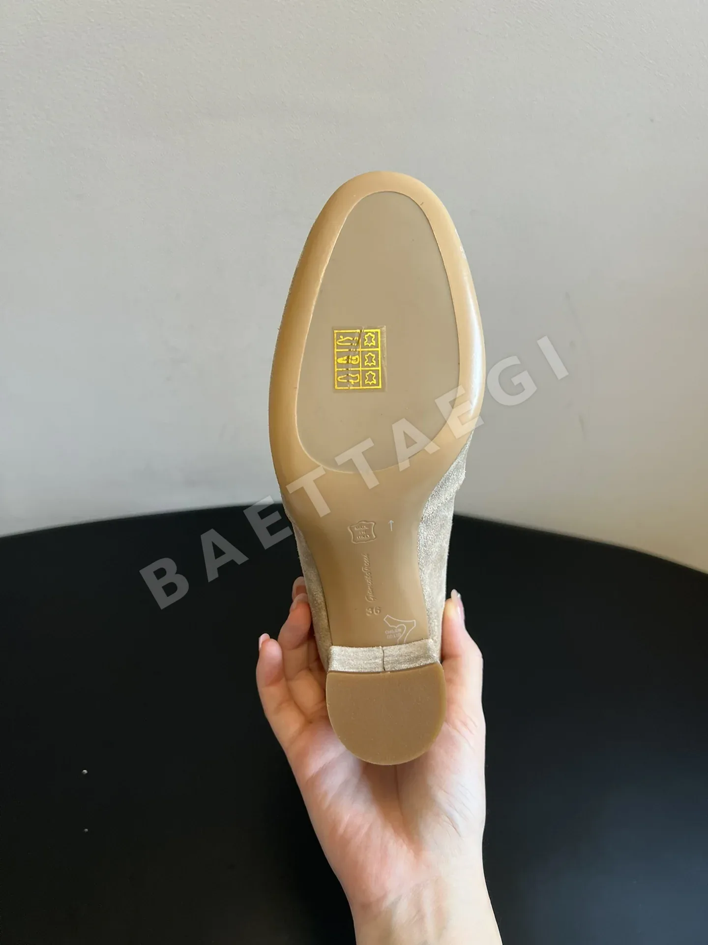 지안비토 로시 지안비토 스웨이드 하이힐 슬라우치 부츠 상세 이미지 7
