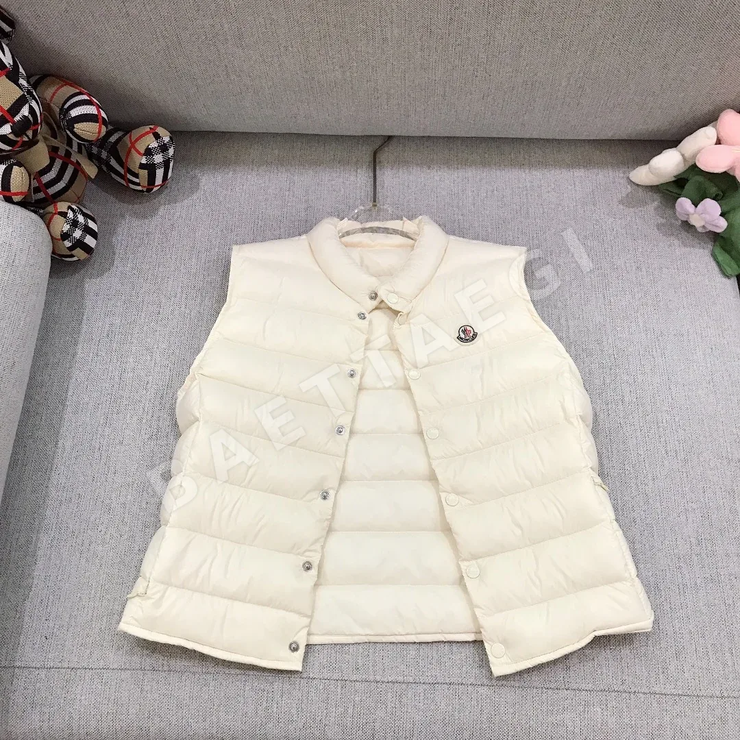 몽클레르 걸즈 스탠드카라 다운베스트 상세 이미지 2