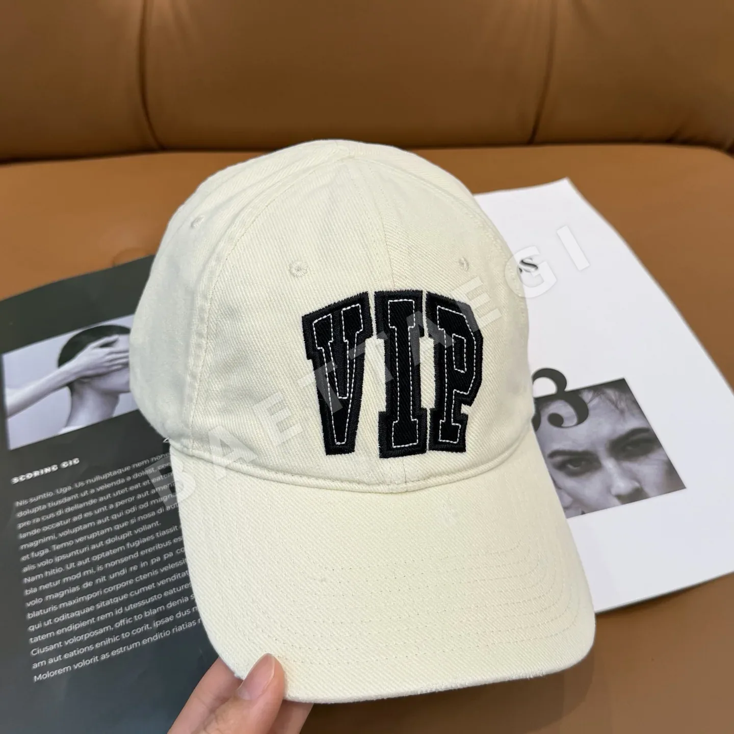 발렌시아가 모자 81805 Balenciaga Cap 상세 이미지 4