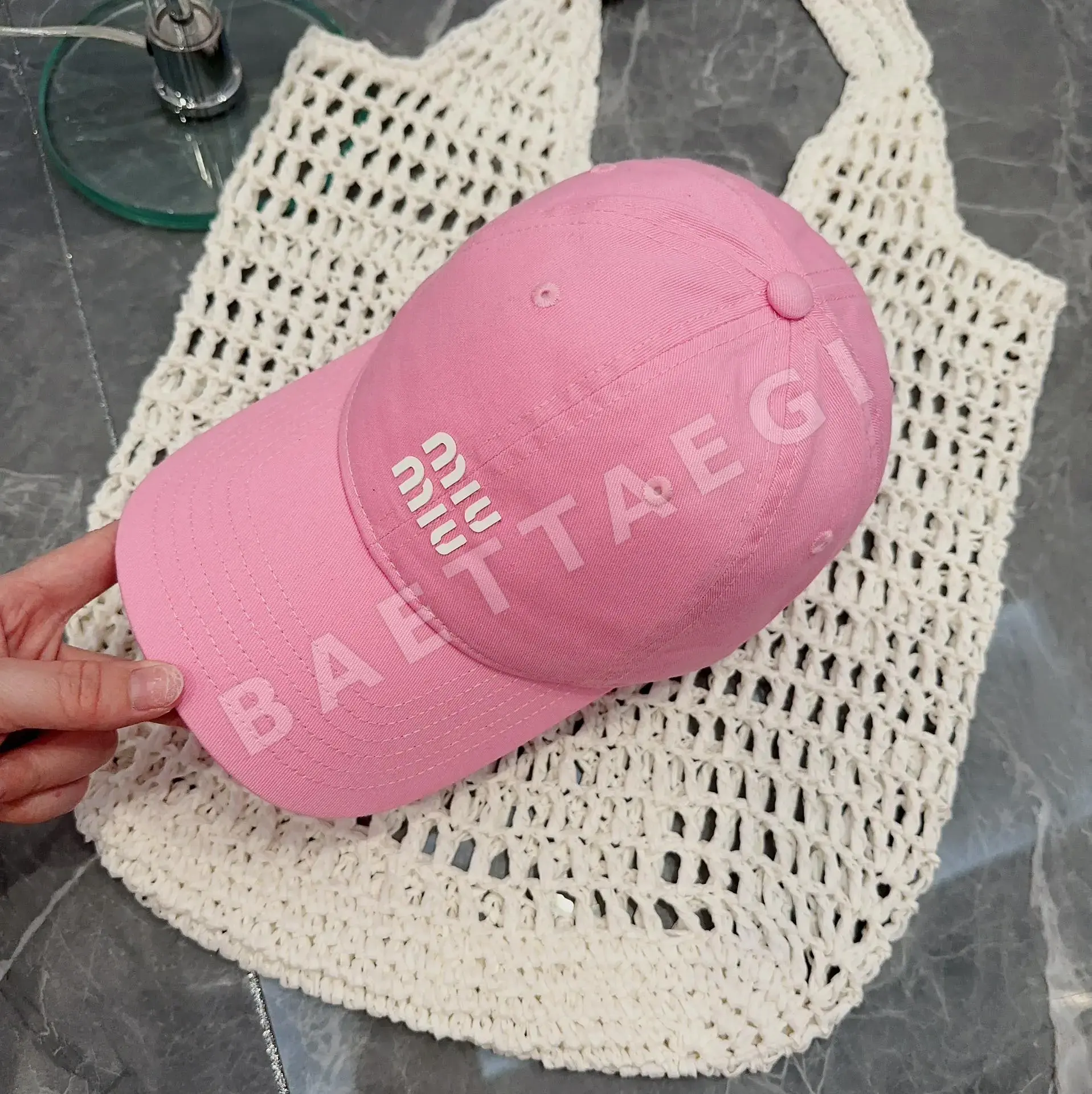 미우미우 모자 79417 Miu Miu Cap 상세 이미지 5