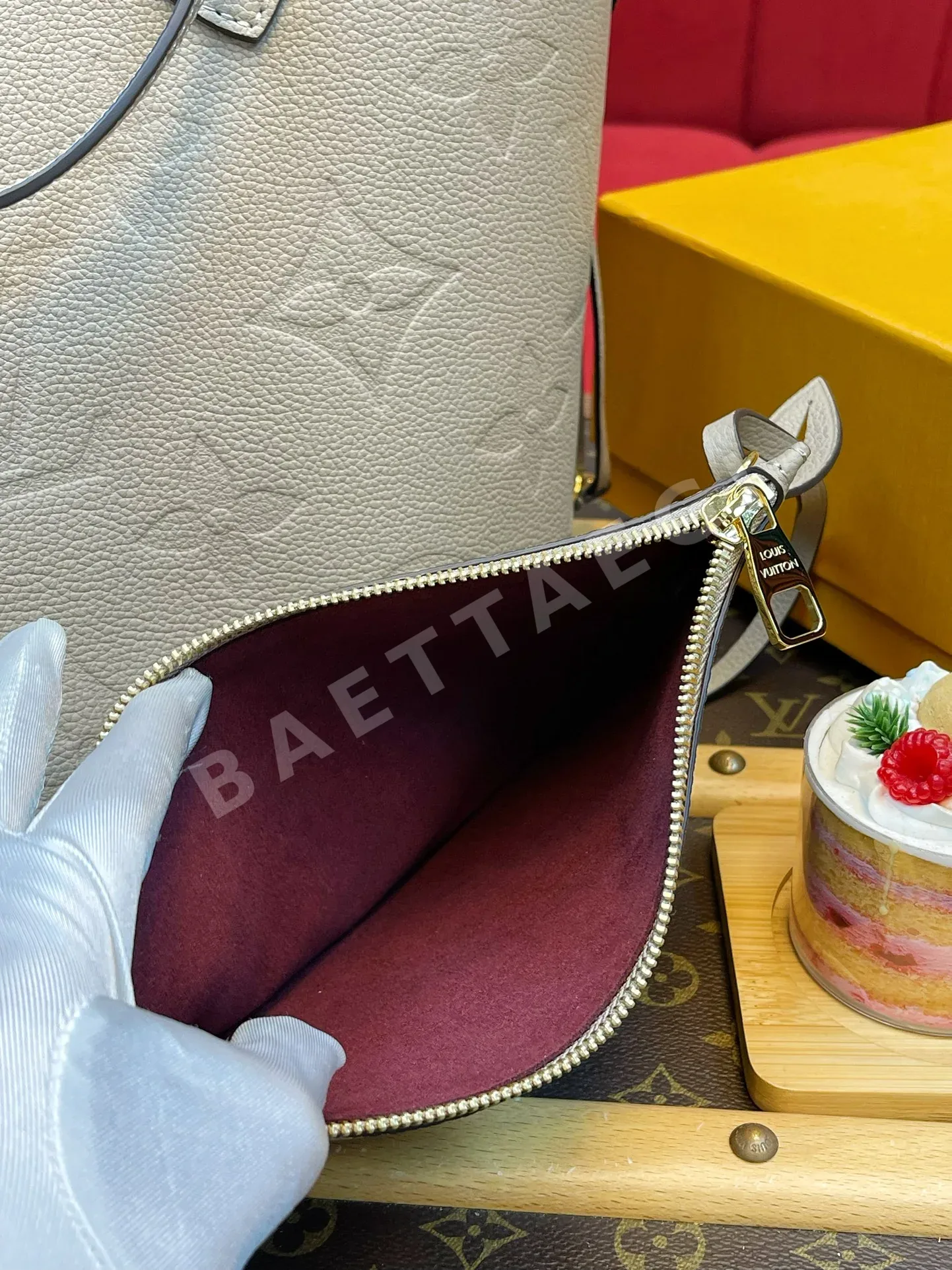 루이비통 네버풀 미듐 모노그램 앙프랑트 핸드백 M45686 상세 이미지 9