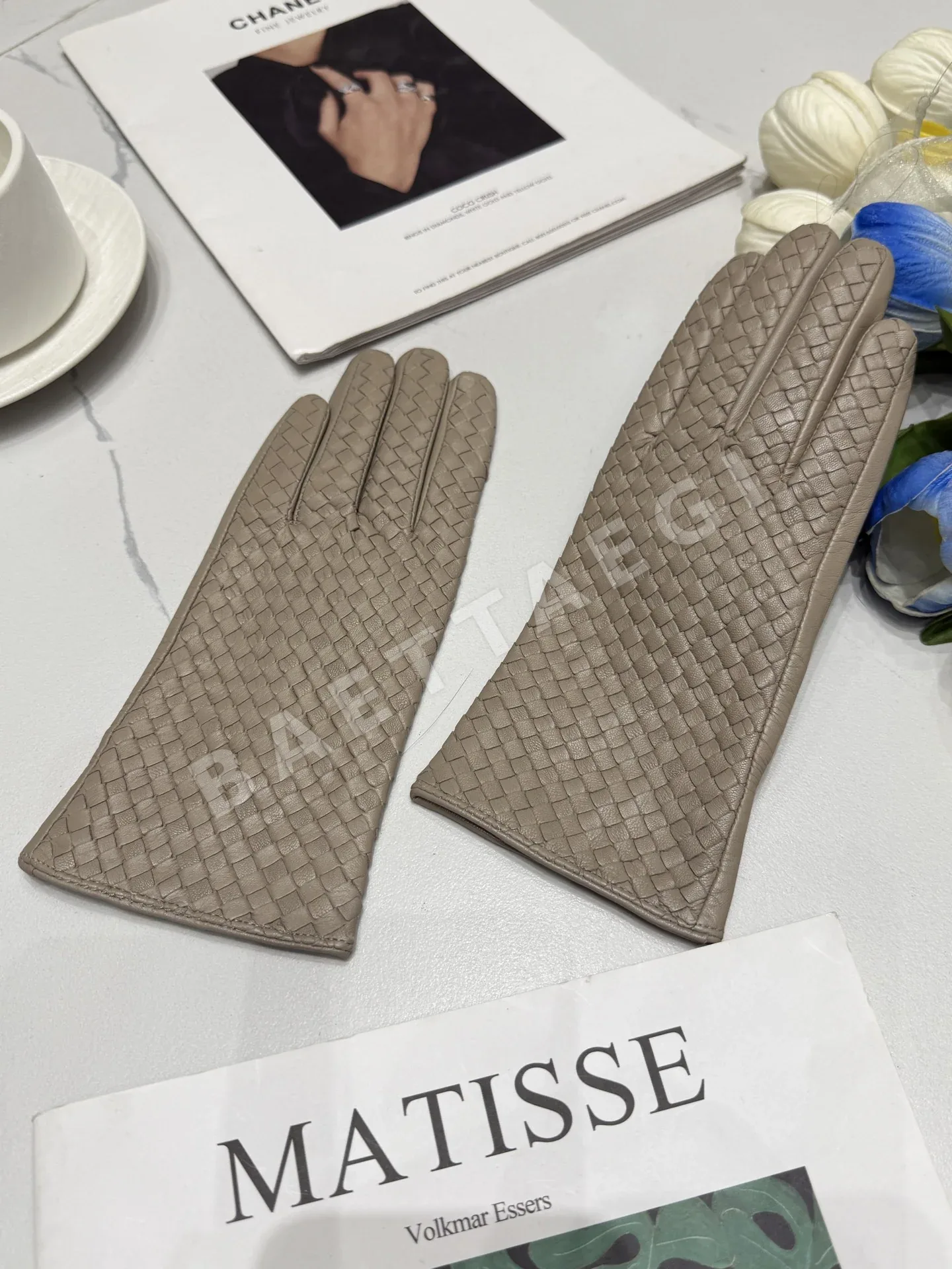 보테가베네타 램스킨 여성 장갑 상세 이미지 3